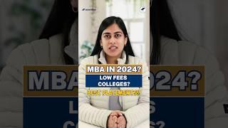 Top MBA Low Fees Colleges! MBA Placements vs Fees Best MBA Colleges #shorts #mba #mbacolleges