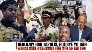 Deblozay nan Lapolis, Barbecue mande revoke N. Rameau, Polisye revolte, Premye Minis pran Avetisman