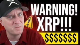 WARNING XRP HOLDERS (THE UGLY TRUTH! EXPOSED!)