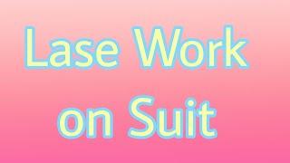 LASE WORK ON SUIT ️️|| FASHION FLORA CREATIONS|| VIDEO - 38 || #fashion #fahiondesign