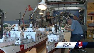 Model ship enthusiasts create remarkable reproductions of Navy ships: Made in Mass.