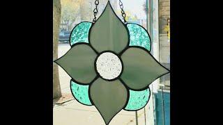 STAINED GLASS FOR BEGINNER - COMPLETE STEP BY STEP VIRTUAL LEARNING - SUNCATCHER