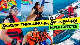 🪂 கடலுக்கும் ஆகாசத்துக்கும் இடையில் உள்ள தூரத்தில் நான் | Maldives Family Vacation | USA Tamil VLOG