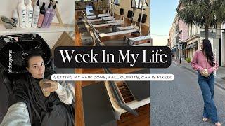 WEEK IN MY LIFE: Getting My Hair Done, Fall Outfits, & My Car Is Fixed!