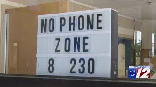 Some RI schools ban cell phones ahead of RI Senate vote