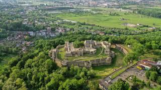 Flying over Suceava