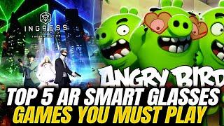 Top 5 AR Smart Glasses Games You Must Play! |Augmented Reality Gaming 2024