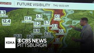 KDKA-TV Evening Forecast (12/25)