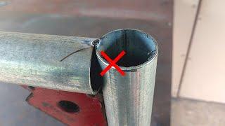 new trick for thin pipe fabrication that welders rarely discuss | pipe cutting tricks