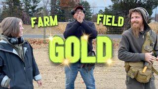 Finding the Ultimate Prize Metal Detecting an Old Colonial Farm - LOST GOLD!