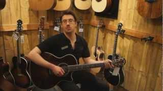 Jon Rabbets demo of Taylor Guitars at Guitar Mania v2