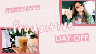 vlog: productive day off from work [breakfast, pilates & a new coffee shop]