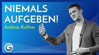 Entscheidungen treffen: So erreichst du deine Ziele trotz Rückschlägen // Andreas Kuffner