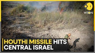 Israel-Hamas War: Houthi missile hits open area in central Israel | Latest English News | WION