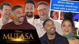 The Cast and Creatives of “Mufasa” Find Out Which Characters They Really Are