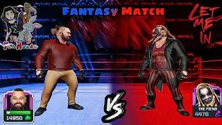 WWE Mayhem 5  Bray Wyatt FFH Vs 5  The Fiend | Fantasy Match | Whose side are you on? |