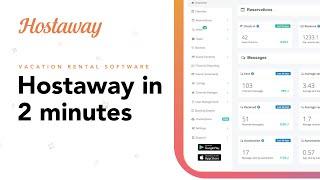 Learn about Hostaway in 2 Minutes | The Leading All-in-One Vacation Rental Software