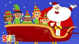 Five Little Elves | Christmas Song For Kids | Super Simple Songs