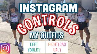 instagram controls my outfits for a week | Vanessa Nagoya