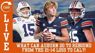 The College Loop (LIVE) | Where does Auburn look after a demoralizing 21-14 loss to Cal?