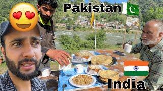 Abu Ami Nei India Pakistan LOC Pai Breakfast Kiya  Keran Valley Kashmir