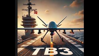 Bayraktar TB3 Historic Takeoff from Drone Carrier Ship – A New Era in UAV Technology!