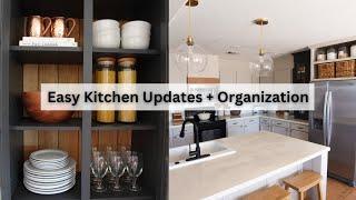 EASY WAYS TO UPDATE & ADD CHARACTER TO YOUR KITCHEN + STORAGE & ORGANIZATION TIPS | TEMU REVIEW