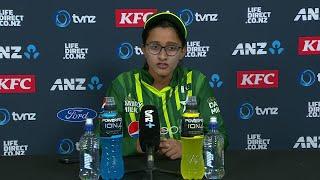 Muneeba Ali Post Match Media | WHITE FERNS v Pakistan | Sir John Davies Oval