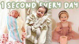 WATCH MY BABY GROW UP | 1 Second Every Day of Juniper's First Year