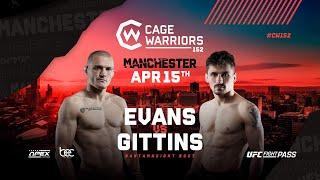 Rory Evans vs. Liam Gittins | FULL FIGHT | CW 152