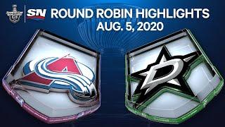 NHL Highlights | Avalanche vs. Stars – Aug. 05, 2020