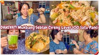 VVLOG DESA | Pertama Kali Makan Seblak, Mukbang Satu Panci, Resep Cireng Kopong, Es Dawet 3 Bahan‼️