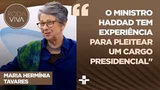 Haddad é uma opção de renovação dentro do PT? Maria Hermínia Tavares pensa partido após Lula