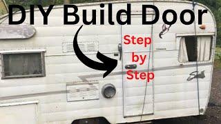 EP 239 Rebuild Shasta door from scratch DIY vintage camper