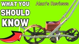 My 35 Year Review of Earthway Precision Garden Seeder Row Planter with Interchangeable 7 Seed Plates