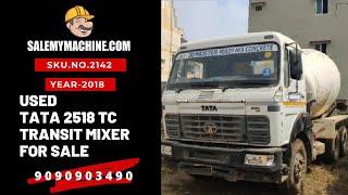 USED TRANSIT MIXER FOR SALE l USED TATA LPK 2518 TC TRANSIT MIXER FOR SALE l SALEMYMACHINE