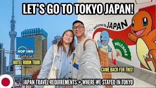 LET'S GO TO TOKYO, JAPAN! | EXPLORING HKIA + JAPAN TRAVEL REQUIREMENTS + HOP INN ASAKUSA ROOM TOUR!