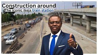 IKEJA TRAIN STATION TRANSFORMATION! Lagos BRT Lane Reconnection Update