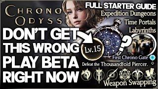 Chrono Odyssey - New Ultimate Beta Guide & 24 IMPORTANT Gameplay Tips - Best Starter Class & More!