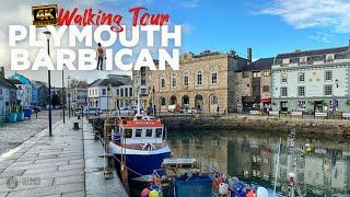 Discover Plymouth Barbican | 4K Walking Tour | Must-See UK