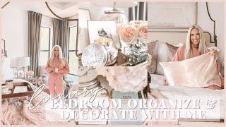 LUXURY BEDROOM DECORATE WITH ME & COZY DESIGN IDEAS | ORGANIZING | MAKE YOUR BEDROOM LOOK EXPENSIVE