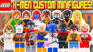 Lego X-Men Custom Minifigures!