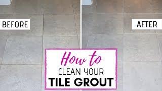 The BEST Grout Cleaner for Floor Tiles