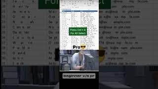How to remove spaces  #dataninja #excel #exceltips #youtube #youtubeshorts