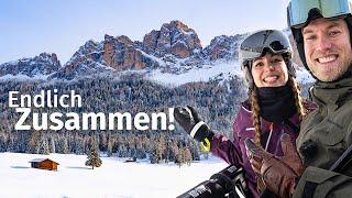 Ein Skitag mit marlenesleben in den Dolomiten: Skifahren in Carezza