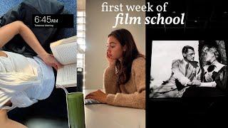 first week of film school