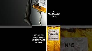 6 Fragrance Tips #SHORTS