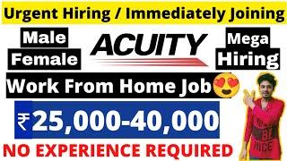 Work From Home Jobs 2022 | Salary - 25,000/-Month  | Jobs For Freshers | Latest Jobs For Graduates