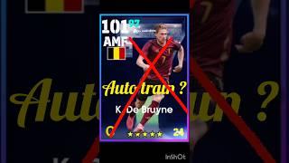 LET'S REPAIR K DE BRUYNE , 777 FREE HIGHLIGHT CARD #efootballmobile #efootball2024 #shorts