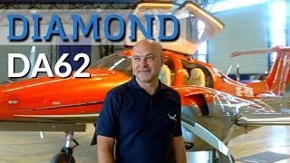 14. Diamond DA-62: Ideal Family twin Cruiser. Flight review